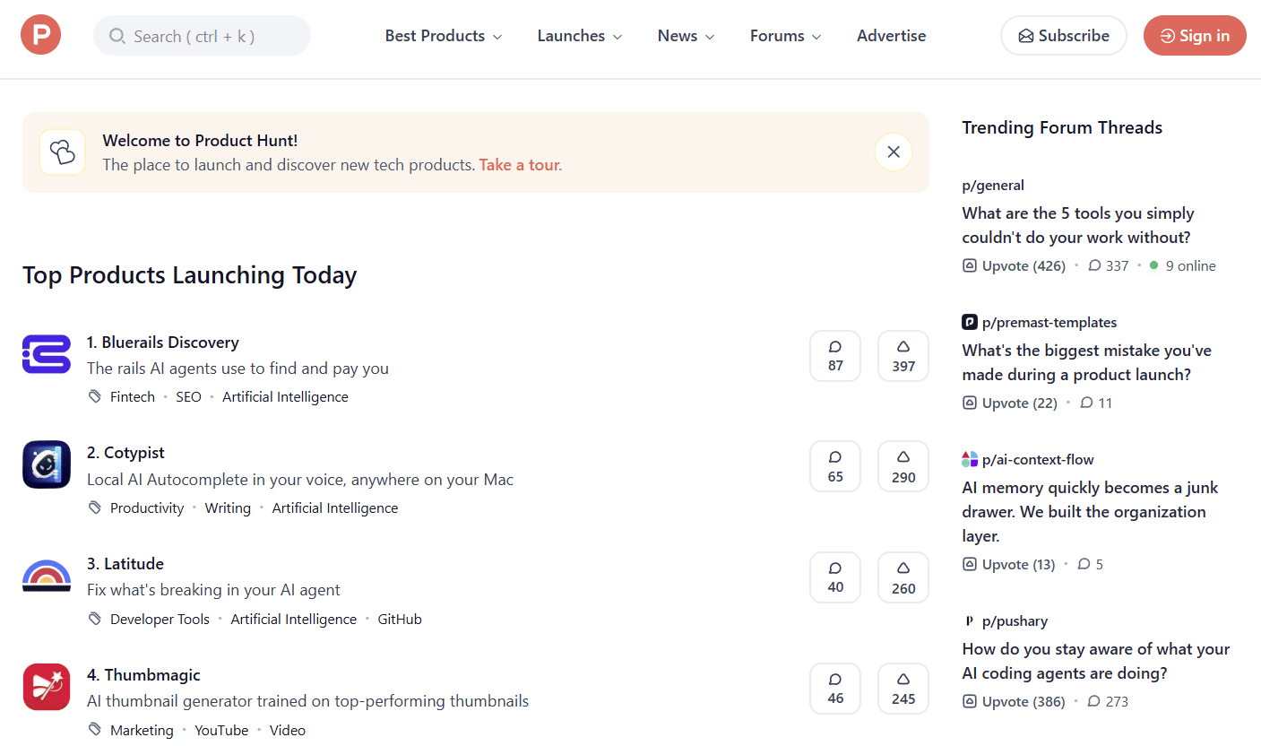 Product Hunt
