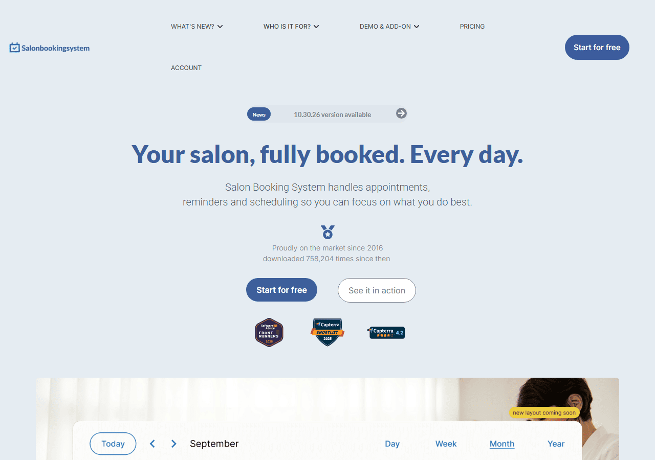 Salon Booking System